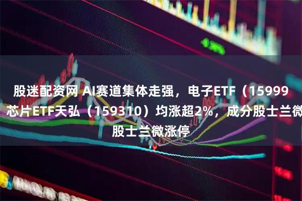 股迷配资网 AI赛道集体走强，电子ETF（159997）、芯片ETF天弘（159310）均涨超2%，成分股士兰微涨停